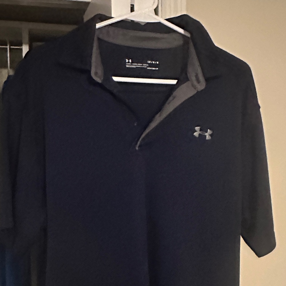 Under Armour Men's Navy Polo Shirt